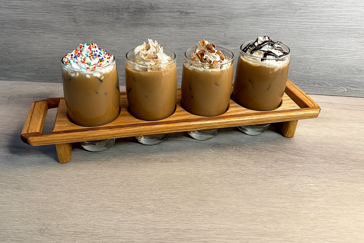 Red Oak Beer or Coffee Flight Set